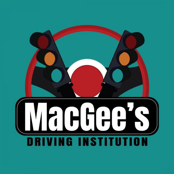 Unique Modern Driving School Logo Design 3 Vector Files