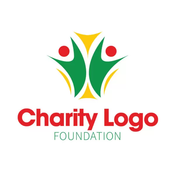 Modern Charity Foundation Logo Design Template