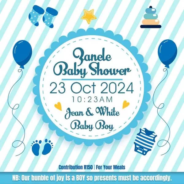 Download Baby Shower Invitation Design Template