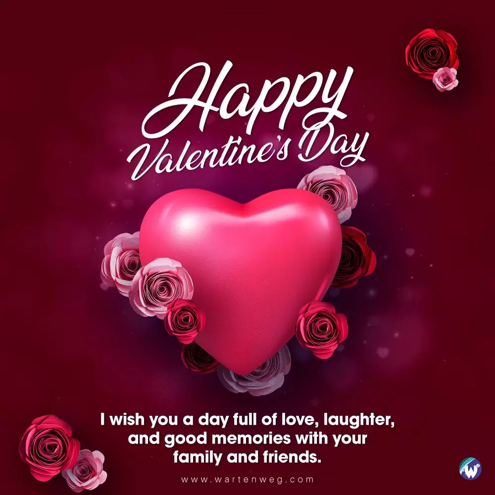 Template for Valentines Day Poster Design Download