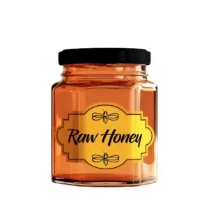 Customizable Honey Label Design Template Ai File